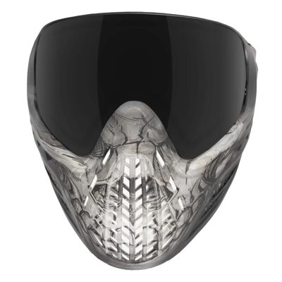 Virtue Ascend Paintball Mask With Thermal Lens - Clear Skull LE