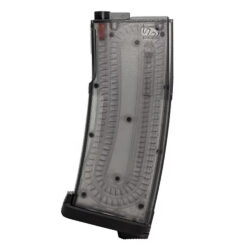 PTS Airsoft Mid Cap TPM-AR For AR Series BB’s Magazine – 150rd – Translucent