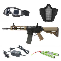 Airsoft Package Deal : G&G CM16 Raider 2.0 AEG - Tan/Black