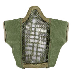 Krousis Airsoft Mesh Face Mask (Cover Bottom Face And Noze) - Olive