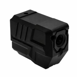 Acetech Quadra-S Airsoft Compensator Style Tracer Unit - RGB - Black