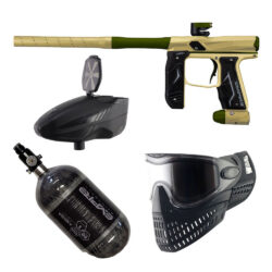Package Deal - Empire AXE 2.0 Paintball Gun – Dust Tan/Olive