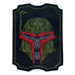 Patch PVC - 3"x4" - Dead Wars Series - Boba Skull