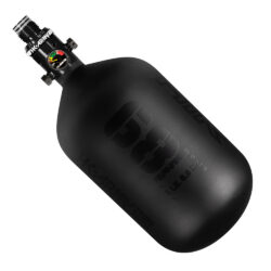 HK Army Alpha Air Carbon Fiber Compressed Air Paintball Tank With HP8 Standard Regulator - 68/4500 - Void - Black/Black