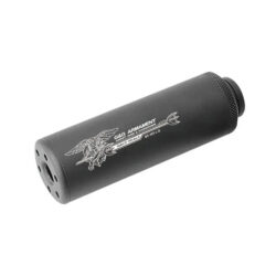G&G Airsoft Aluminum Mock Suppressor For 14mm CCW - Black