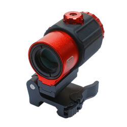 Impact Magnifier - For Scope Sight - G43 GEN II - 3X - With Q/D Attachment - Red