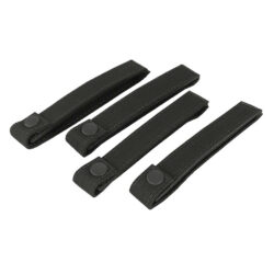 Condor Mod Straps – For Molle Attachment – 6'' - 4 Pack - Black