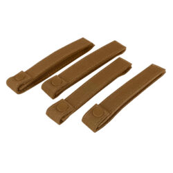 Condor Mod Straps – For Molle Attachment – 6'' - 4 Pack - Coyote
