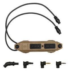 PTS Unity Tactical TAPS Dual Button Switch - Standard - FDE
