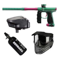 Package Deal - Empire Mini GS Paintball Gun – Dust Teal / Dust Hot Pink