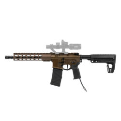 Novritsch SSQ4 Airsoft Rifle - HPA Version - Black & Bronze