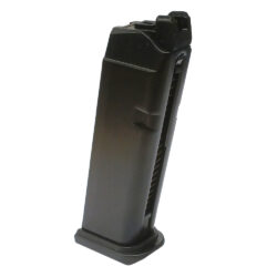 SRC Glock 17 Airsoft Magazine - 18 Rounds - Green Gas - Black