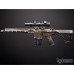 EMG x Daniel Defense DD5 SBR Airsoft AEG Rifle - Kestrel v2 ETU - Mil Spec Brown