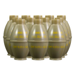 Hakkotsu CO2 Replacement Sound Grenade Lemon Shells - 12 Pack